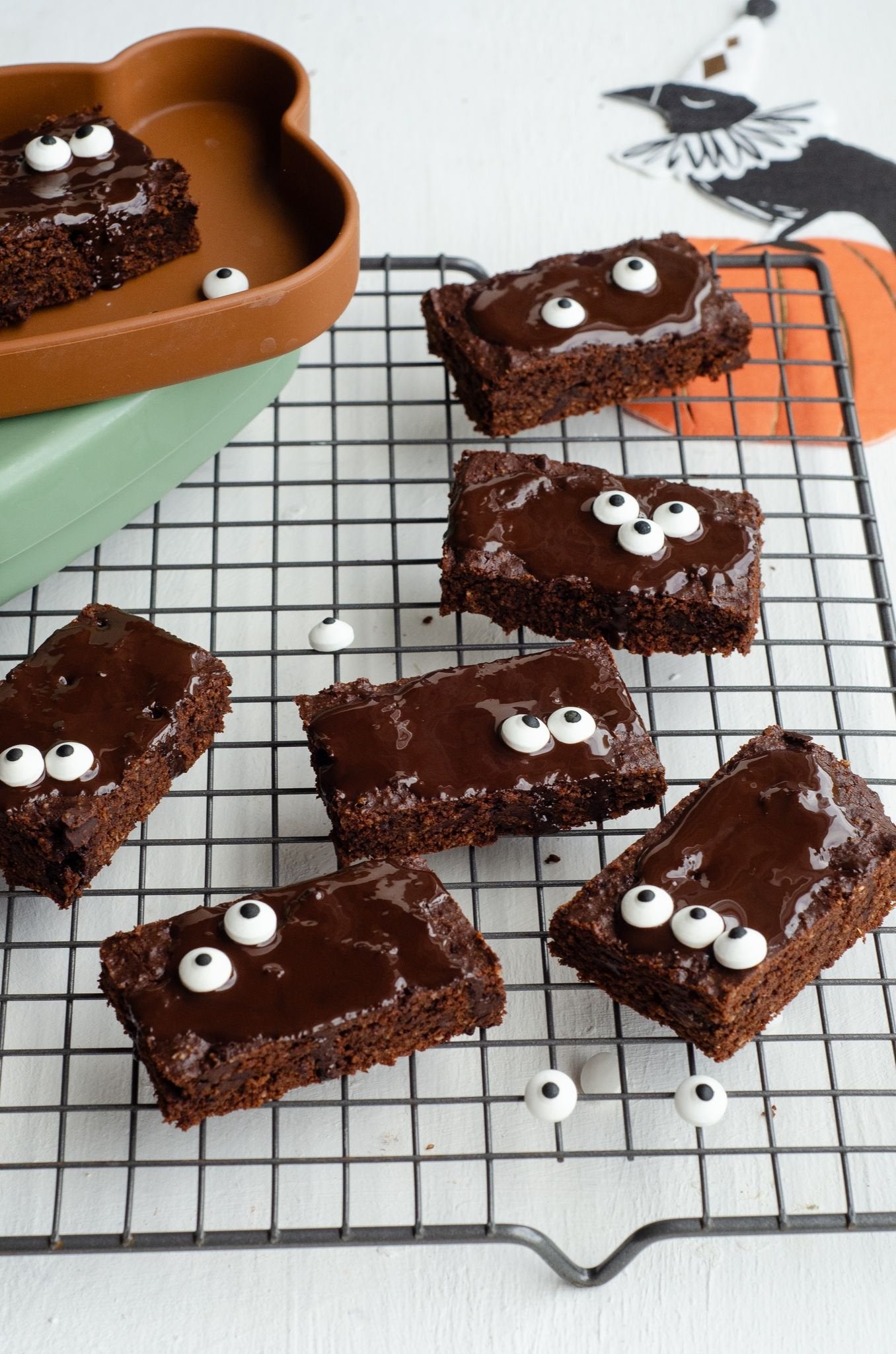 Brownie Chocolate Monsters