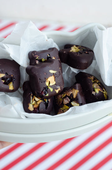  Cranberry and Pistachio Choc Bites Recipe