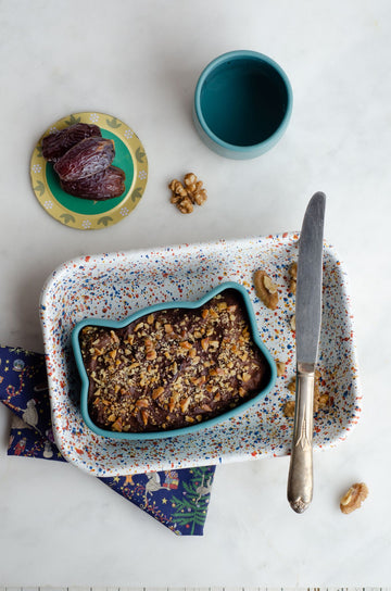 Date and Walnut Snackie Brownie