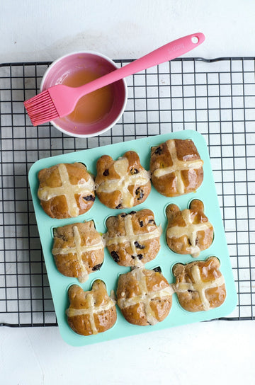 Healthy Hot Cross Buns