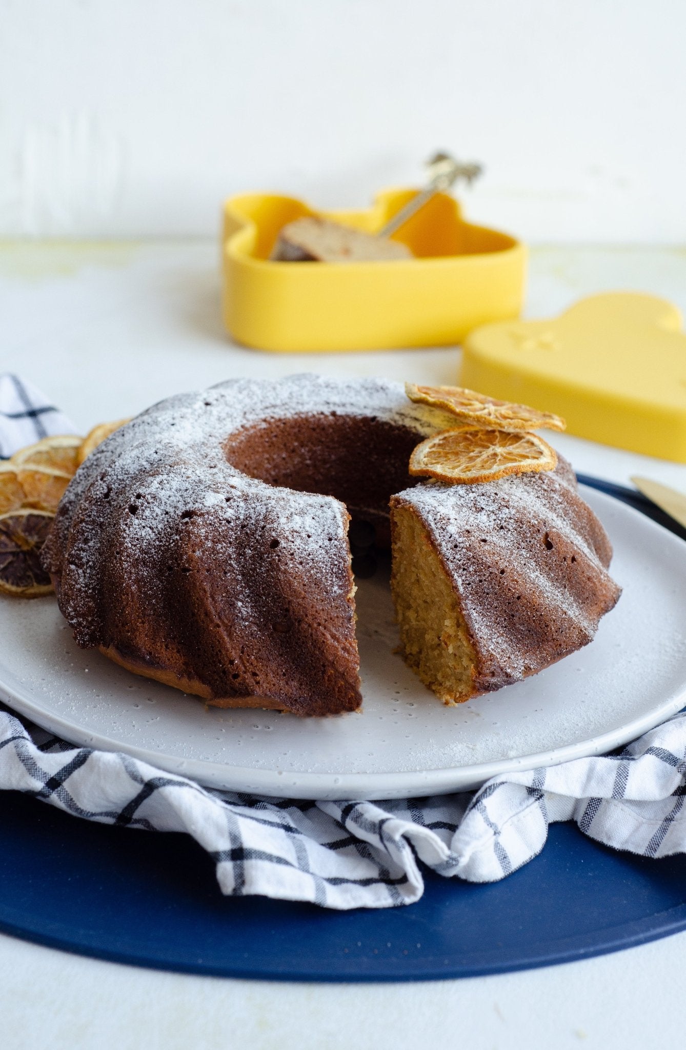 Lemon and Coconut Bundt Cake