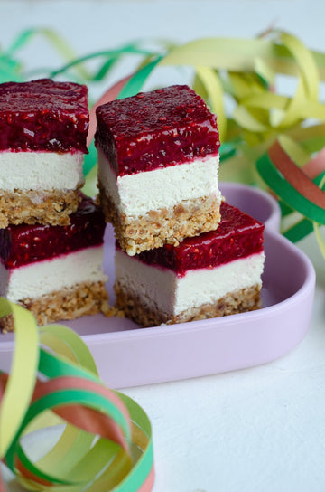 Raw Raspberry Slice