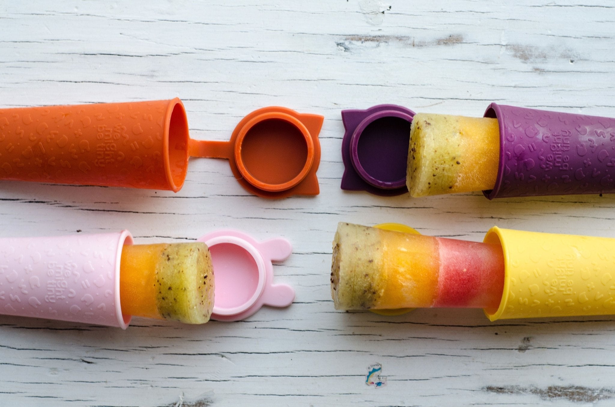 healthy traffic light popsicle