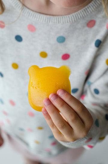 Homemade healthy fruit gummies