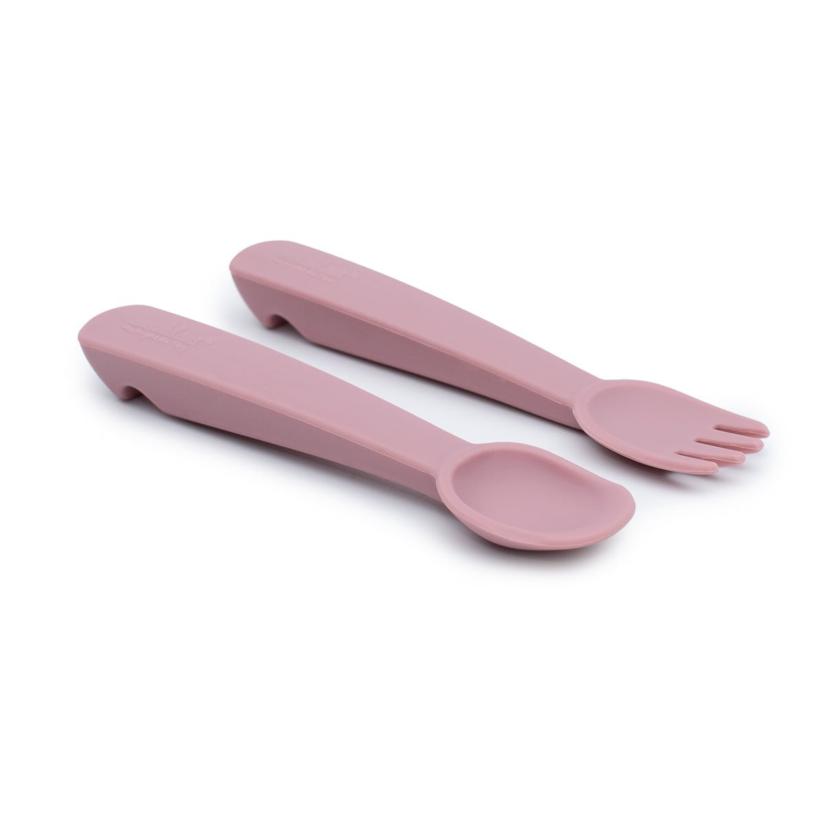 Feedie® Fork & Spoon Set - Dusty Rose (CLEARANCE)