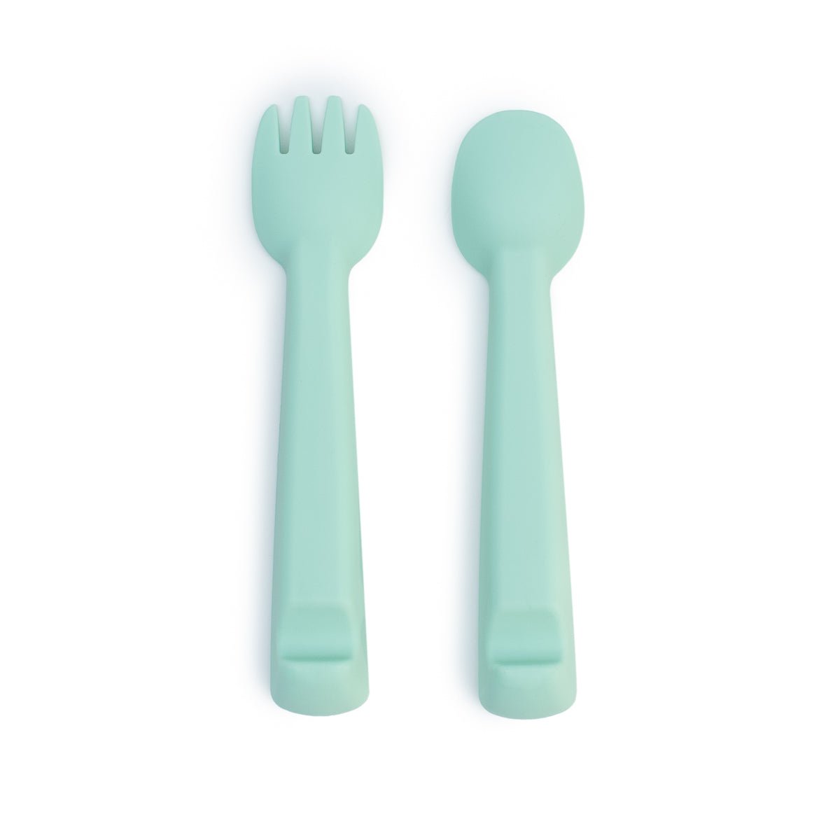 Feedie® Fork & Spoon Set - Mint (CLEARANCE)