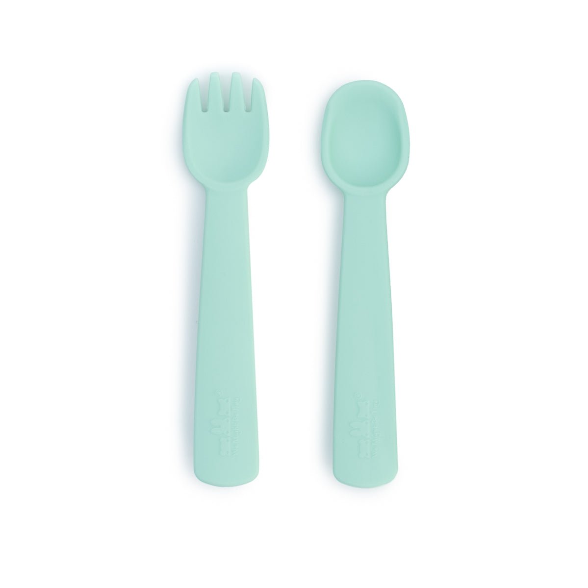 Feedie® Fork & Spoon Set - Mint (CLEARANCE)