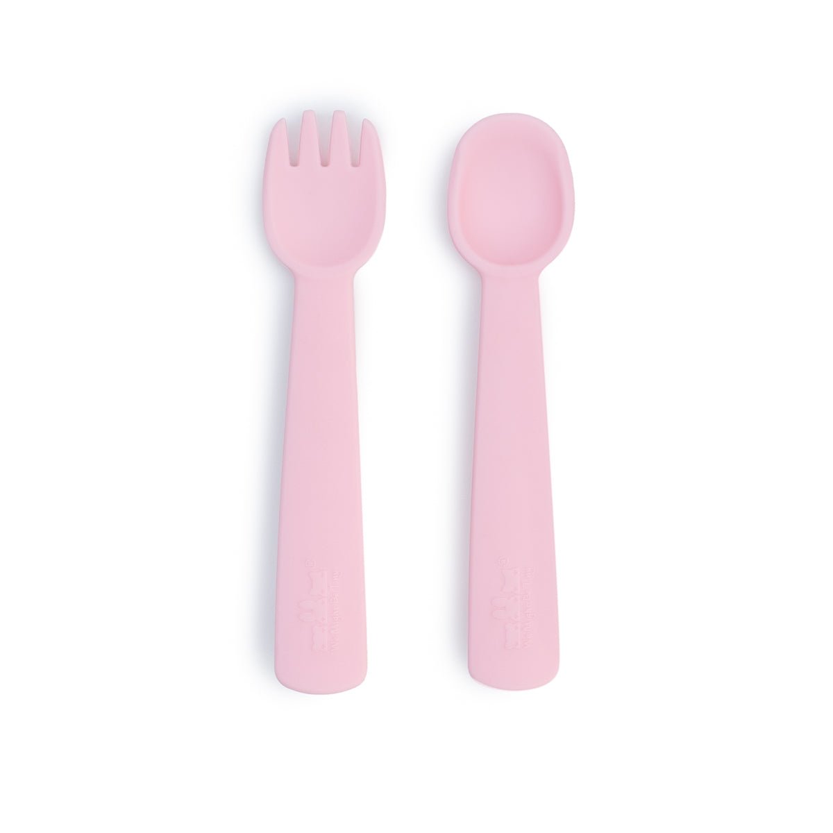 Feedie® Fork & Spoon Set - Powder Pink (CLEARANCE)