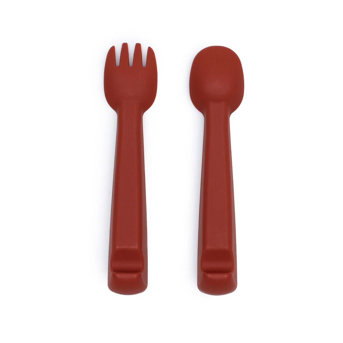 Feedie® Fork & Spoon Set - Rust (CLEARANCE)