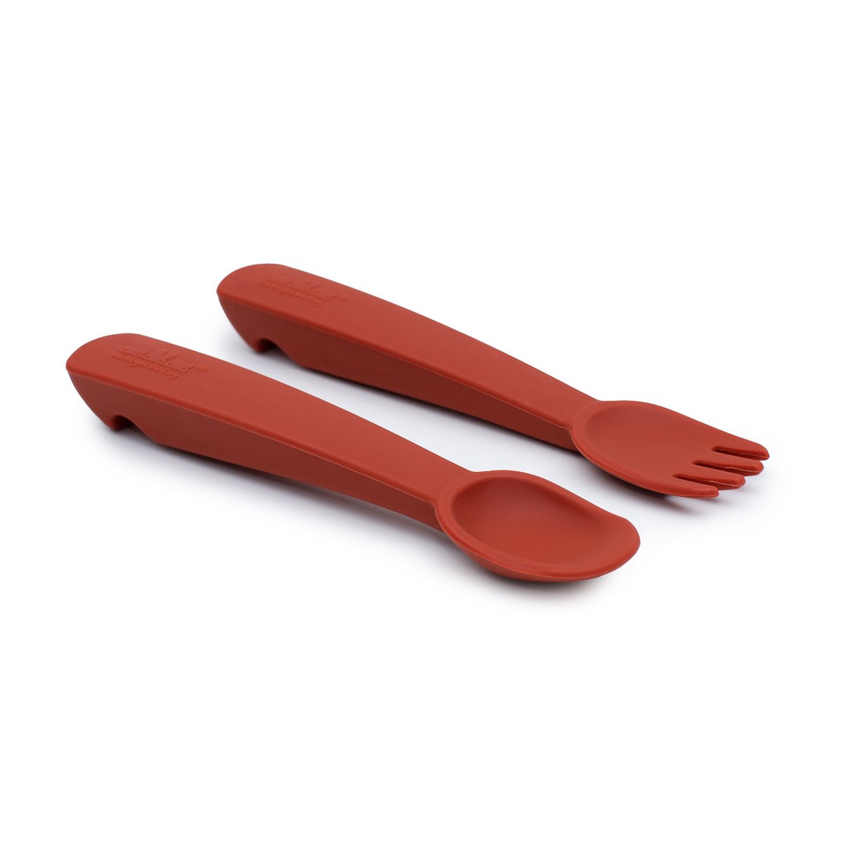 Feedie® Fork & Spoon Set - Rust (CLEARANCE)