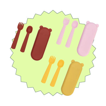 Feedie® Fork & Spoon Bundle - Set of 3 (CLEARANCE)