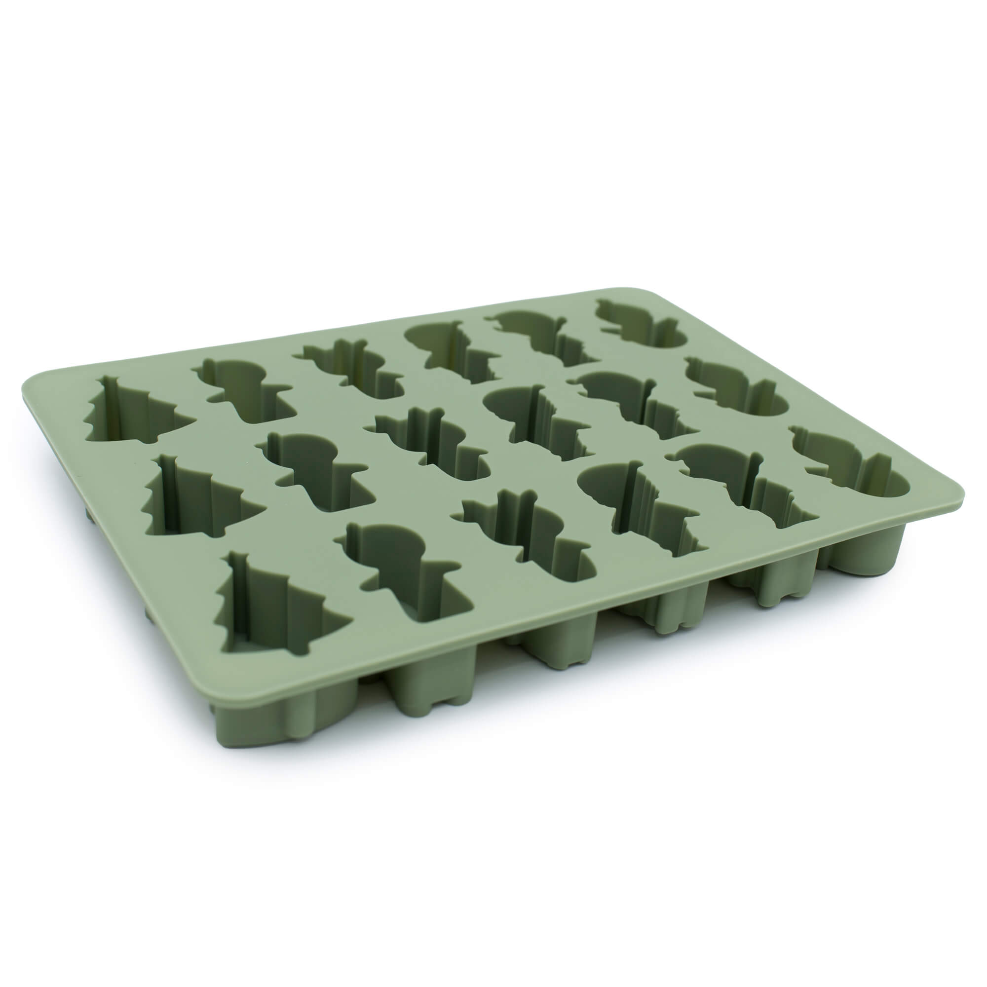 Christmas Mini Poddies® - Chocolate Mould - Sage