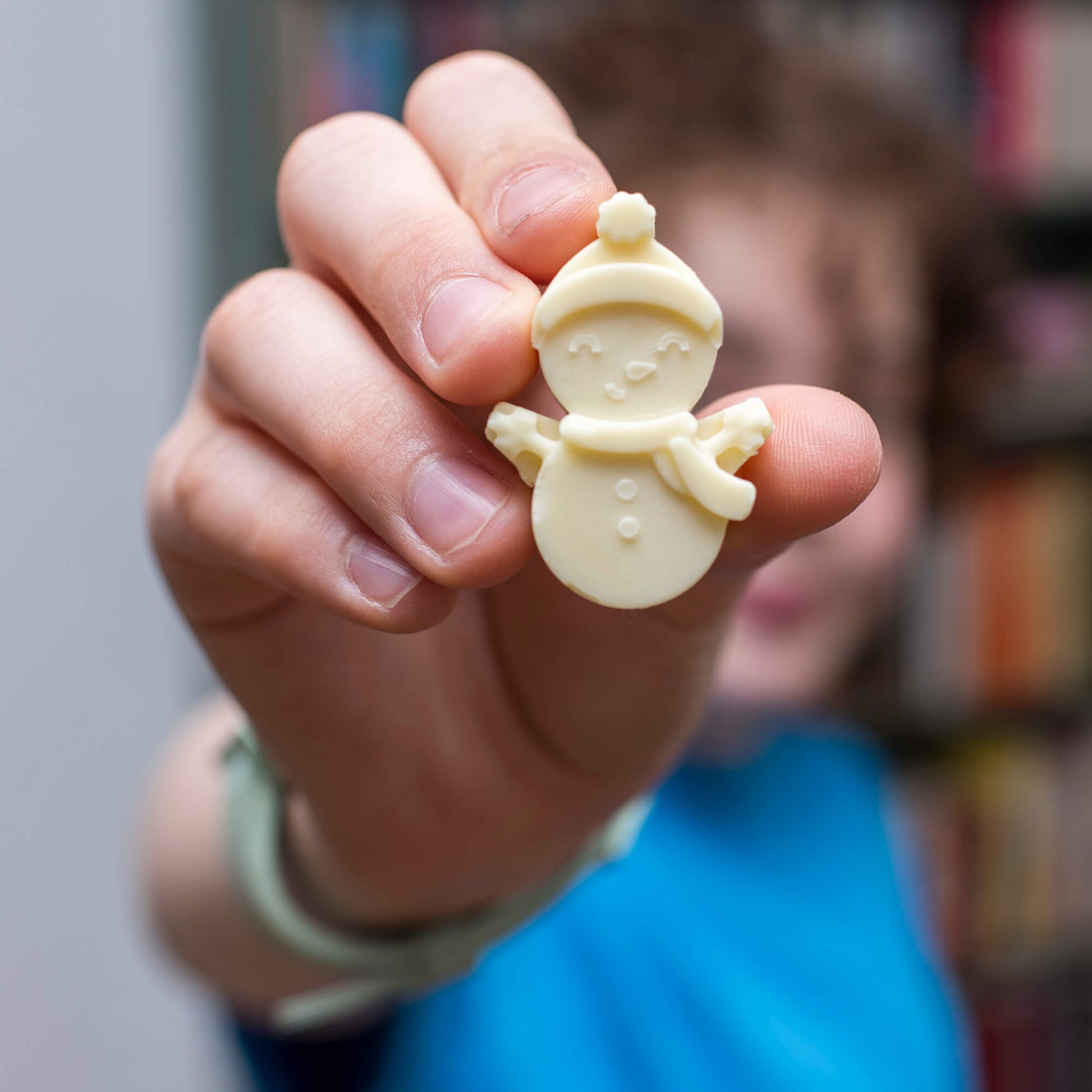 Christmas Mini Poddies - White Chocolate Snowman