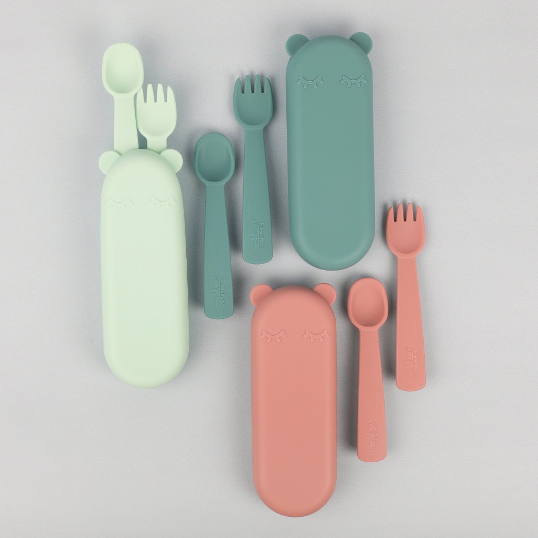 Feedie® Fork & Spoon Set - Blue Dusk (CLEARANCE)