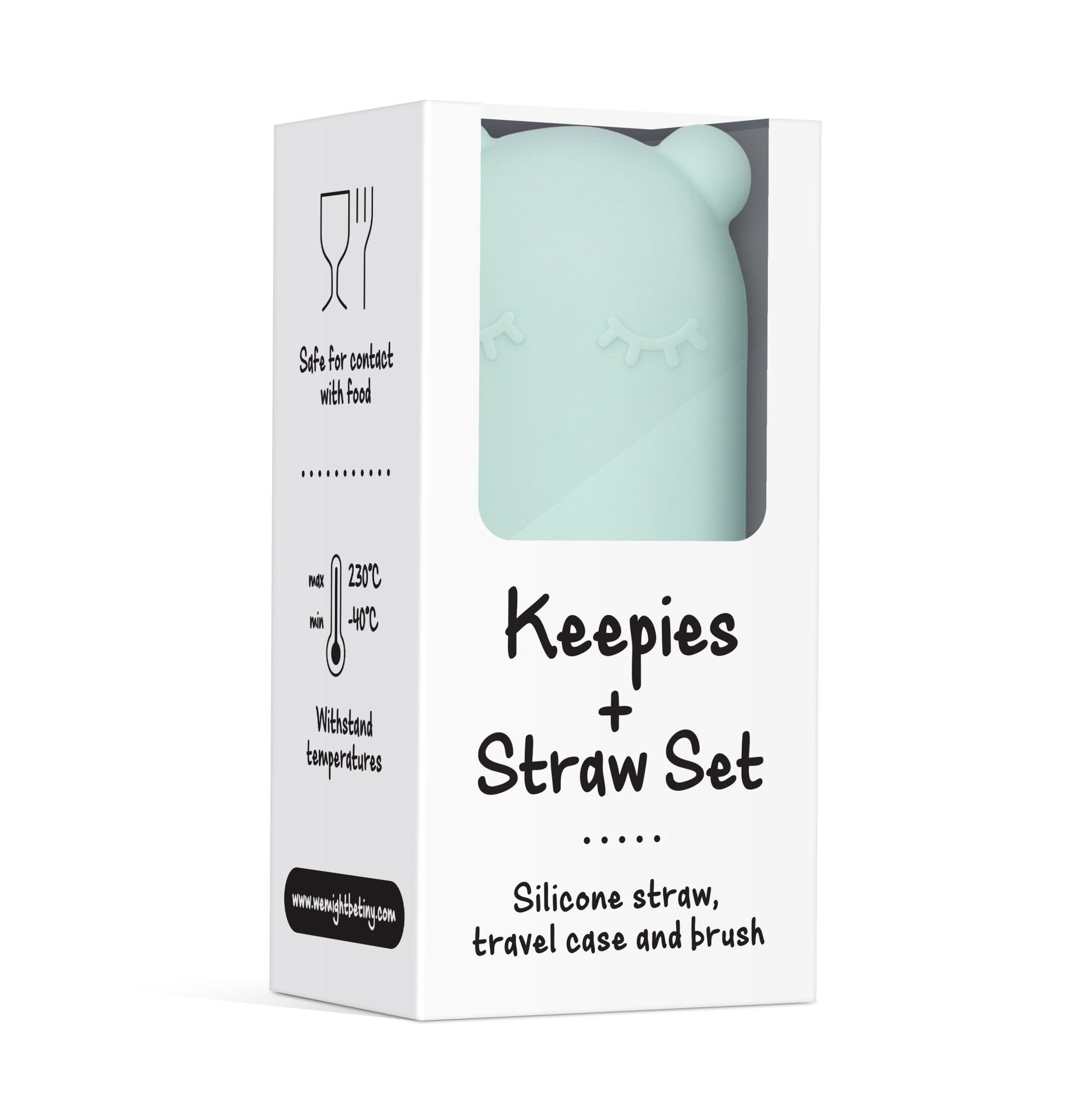 Keepie + Straw Set - Mint