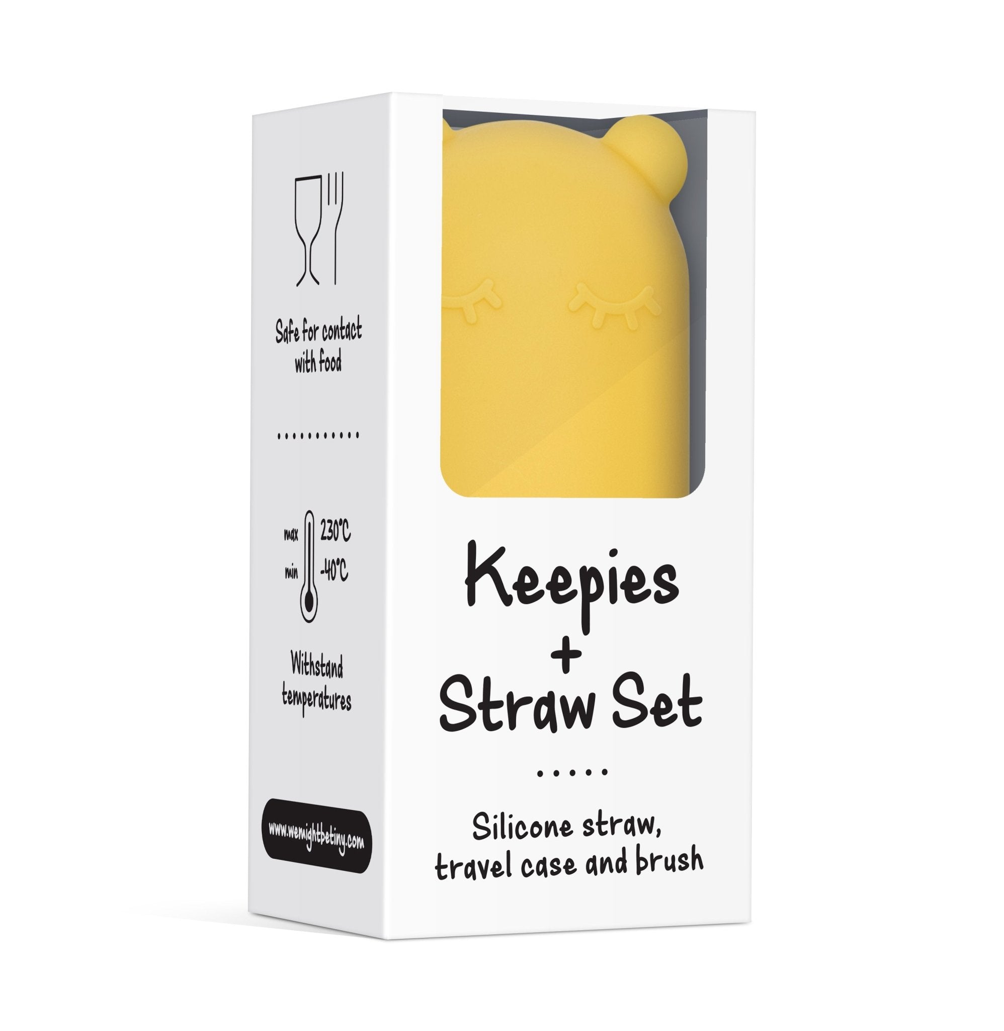 Keepie + Straw Set - Yellow