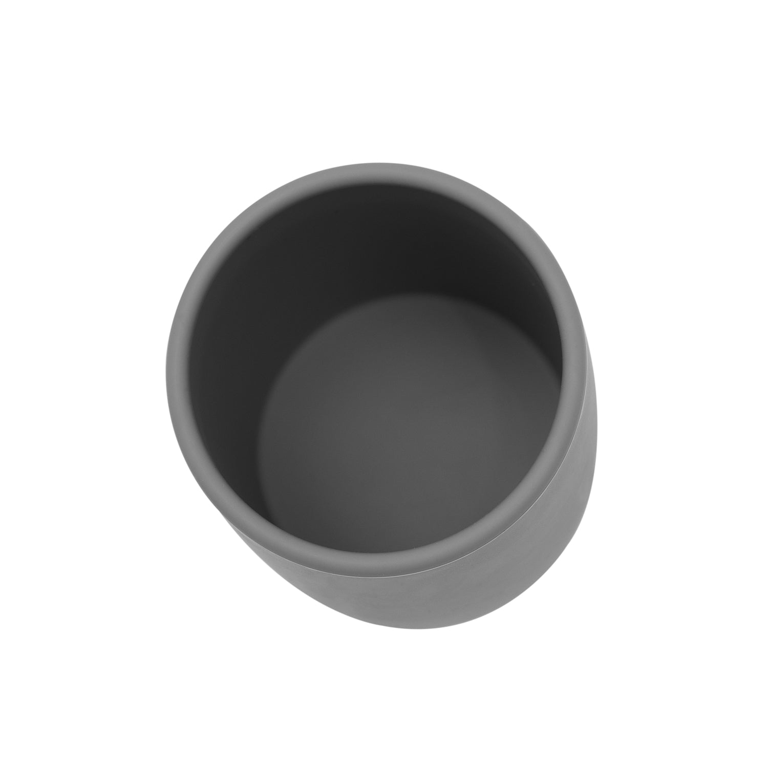 Inside grey silicone grip cup