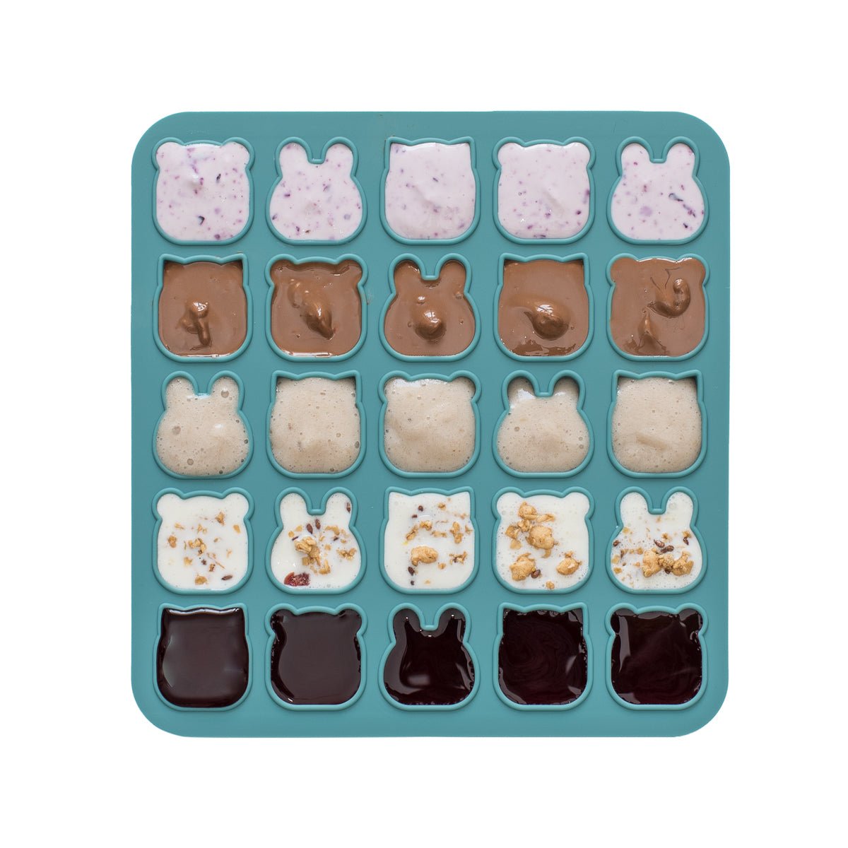 Freeze & Bake Mini Poddies - The Mini Silicone Tray in Blue Dusk