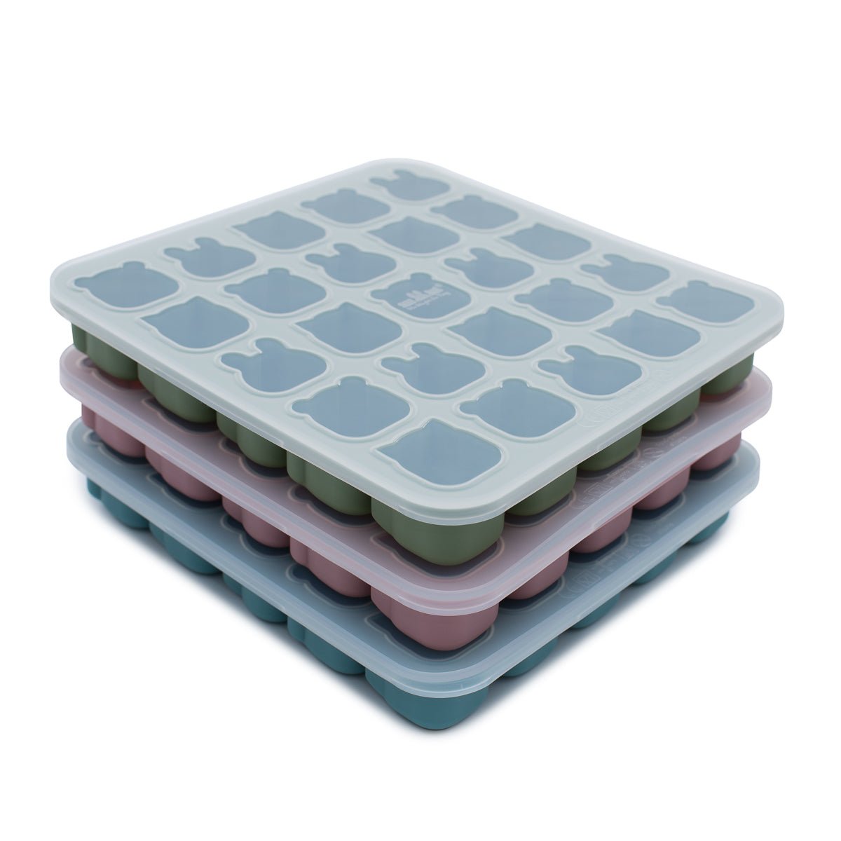 Freeze & Bake Mini Poddies - The Mini Silicone Tray in Blue Dusk