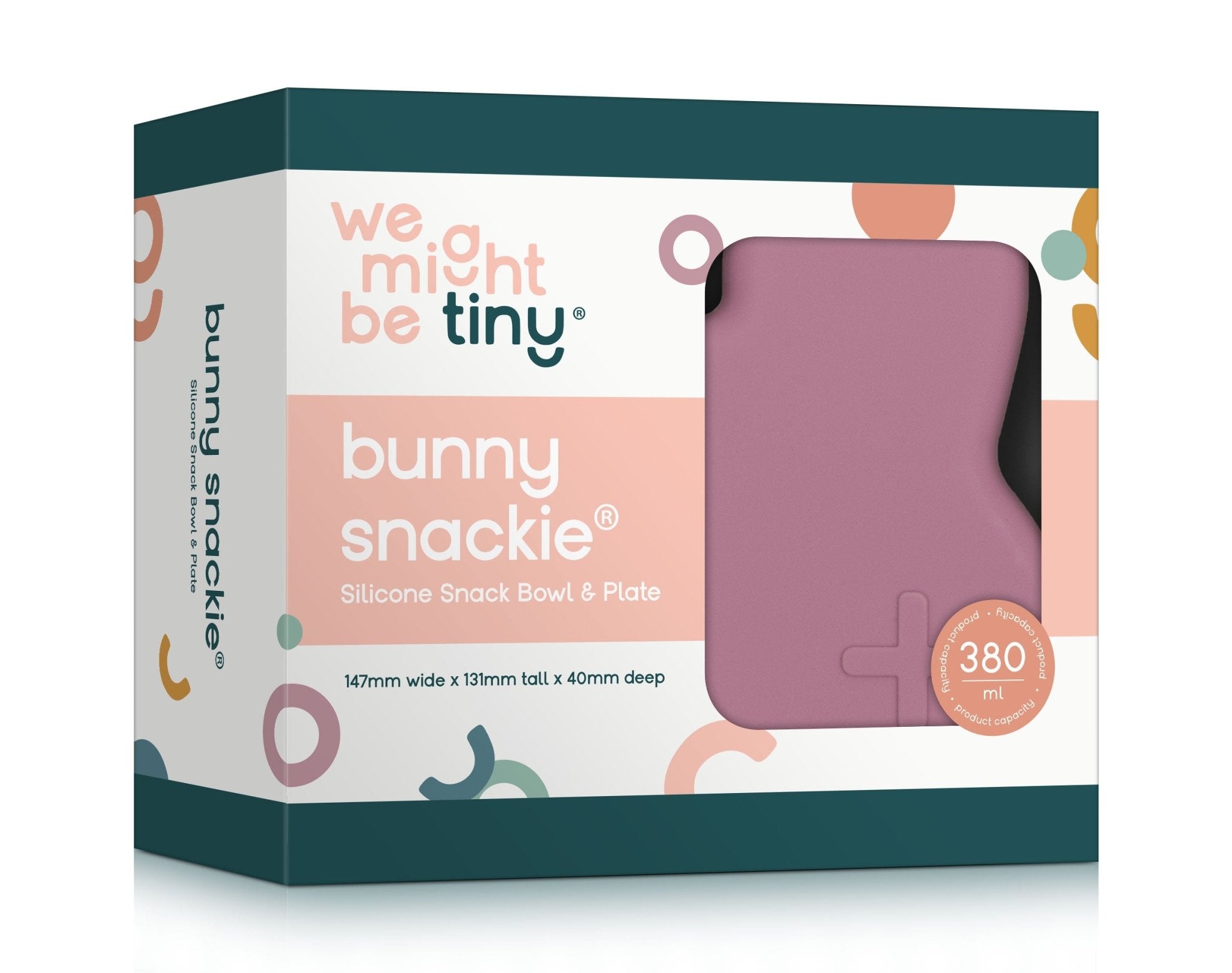 Bunny snackie® - Dusty Rose