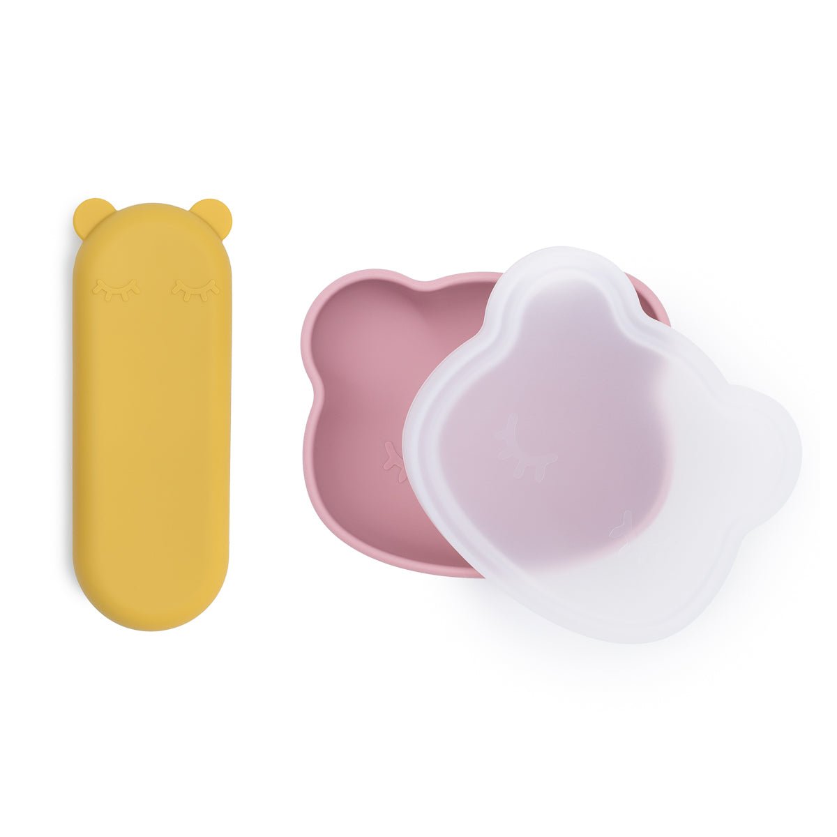 Feedie® Fork & Spoon Set - Yellow