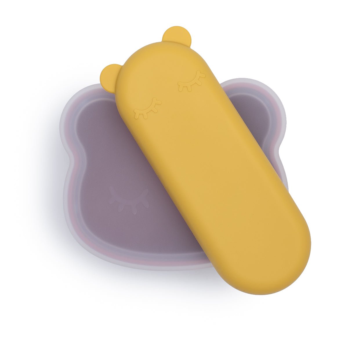 Feedie® Fork & Spoon Set - Yellow