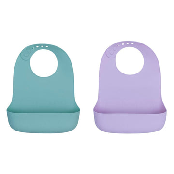 Catchie Bibs® 2.0 - Lilac & Pistachio