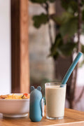 Reusable Bubble Tea Straws in Blue Dusk