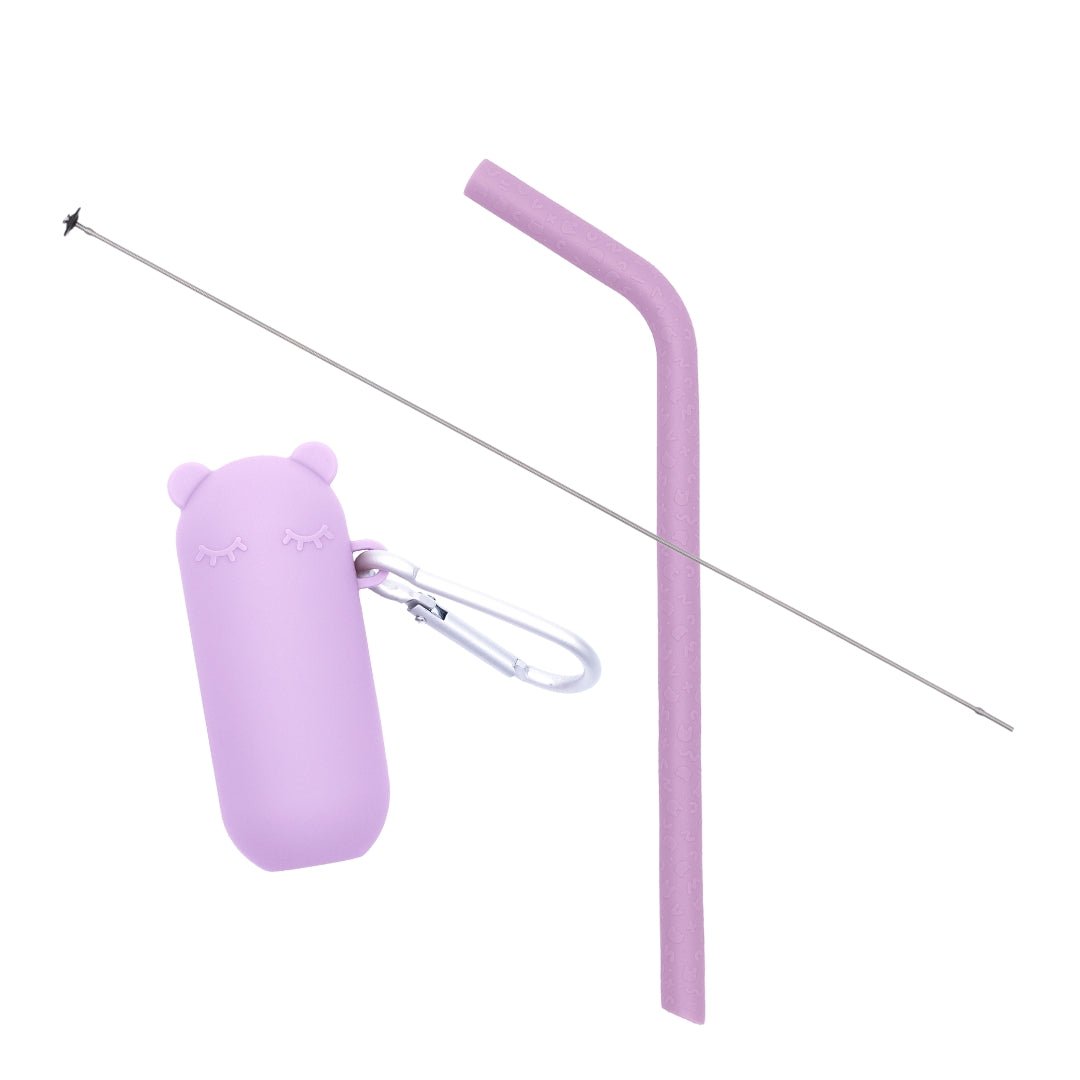 Keepie + Straw Set - Lilac