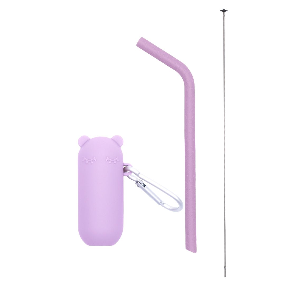 Keepie + Straw Set - Lilac