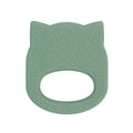 Our silicone cat teething ring in Sage