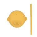 The Sippie Lid - The No-Spill Sippy Cup Lid with Straw in Yellow