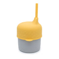 The Sippie Lid - The No-Spill Sippy Cup Lid with Straw in Yellow