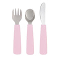 Toddler Cutlery Set in Powder Pink