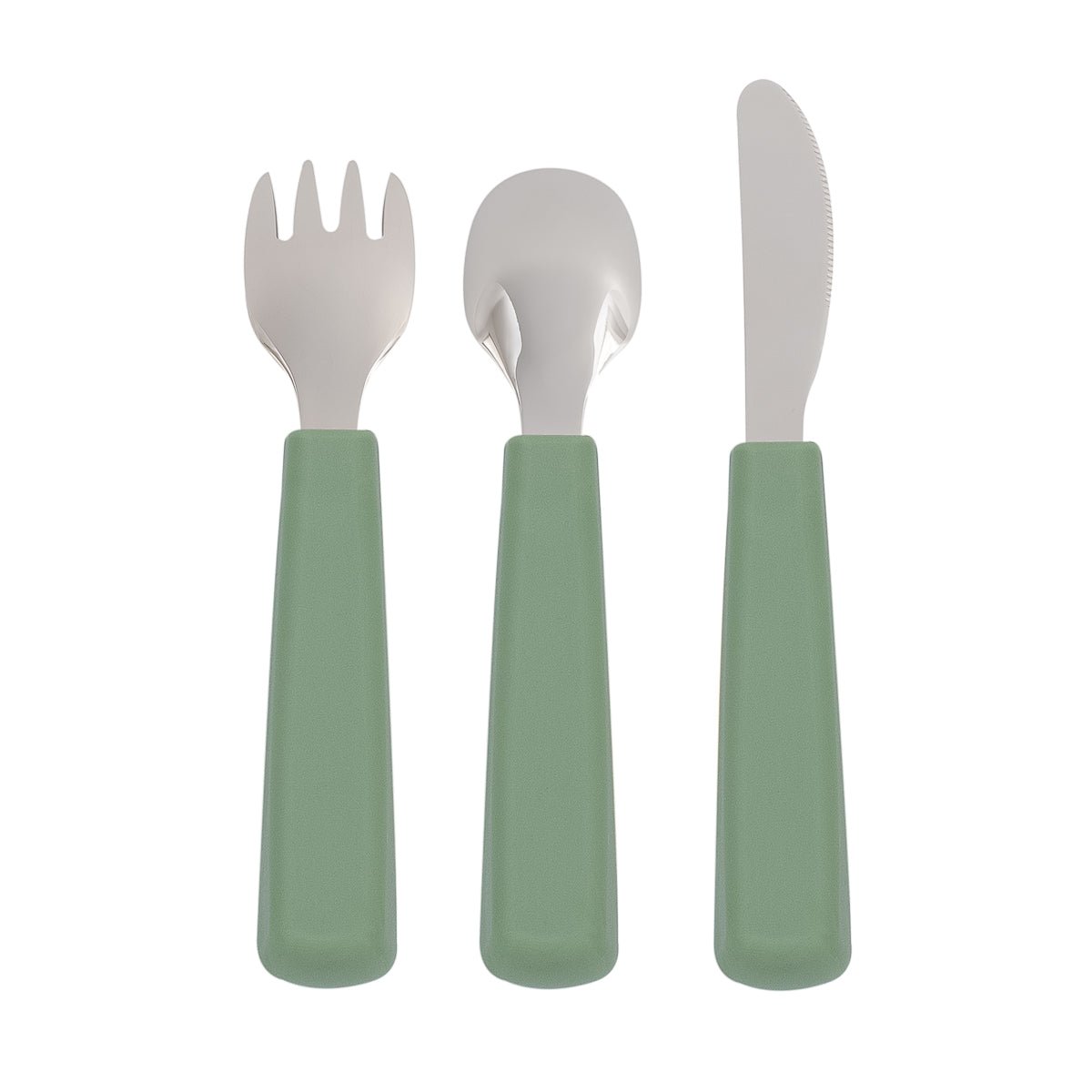 Toddler Cutlery Set in Sage