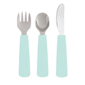 Toddler Cutlery Set in Minty Green