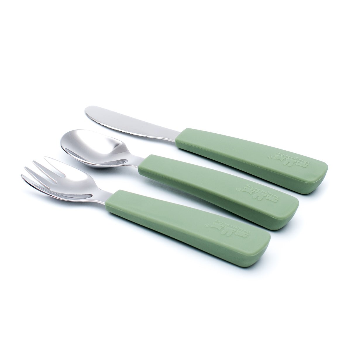 Toddler Cutlery Set in Sage