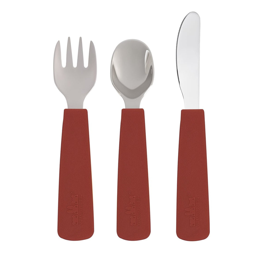 Toddler Cutlery Set in Rust