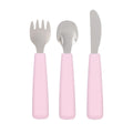 Toddler Cutlery Set in Powder Pink