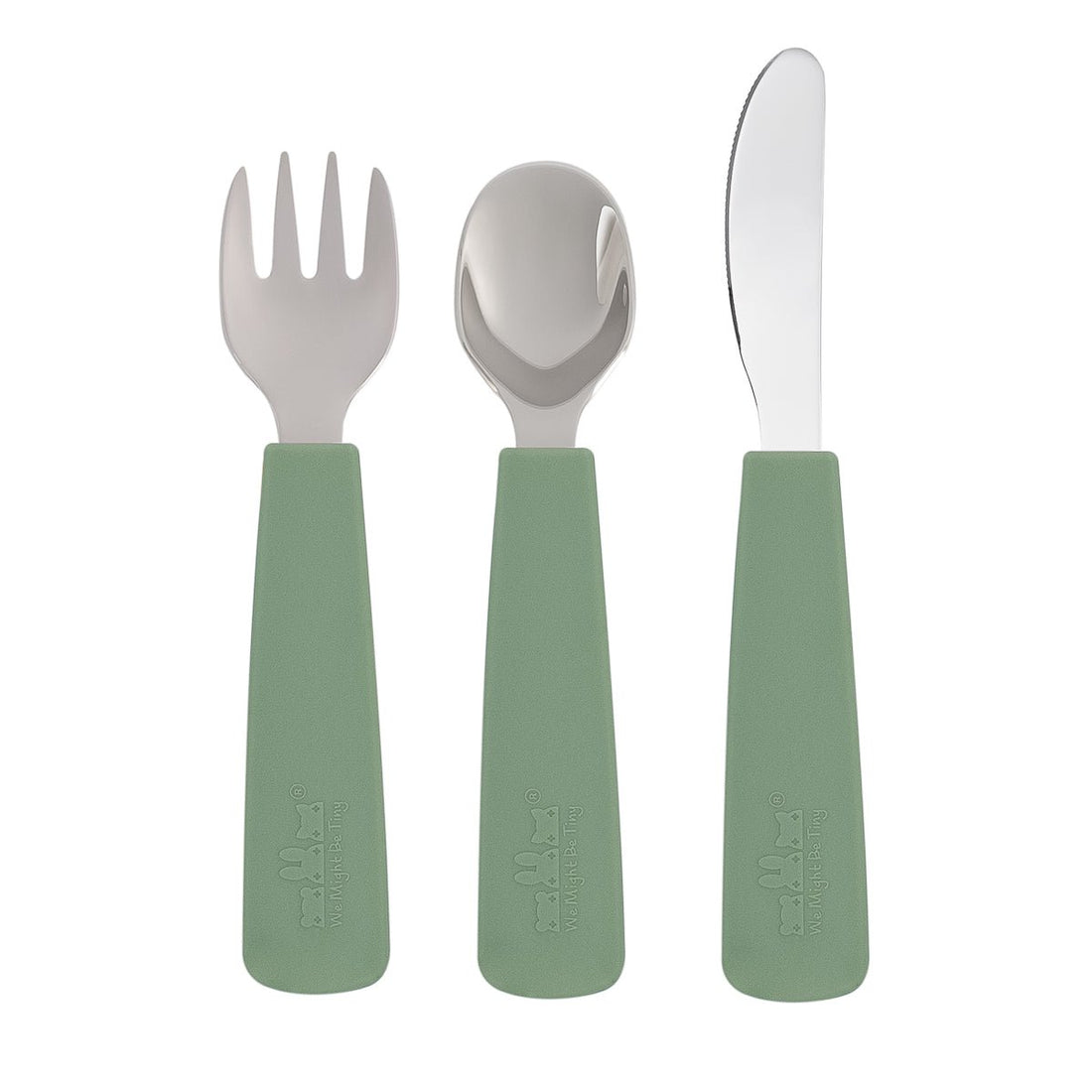 Toddler Cutlery Set in Sage