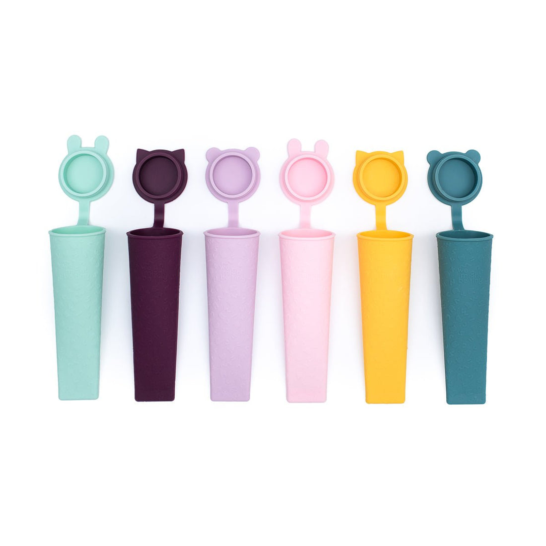 tubies silicone push up ice block mould pastel pop